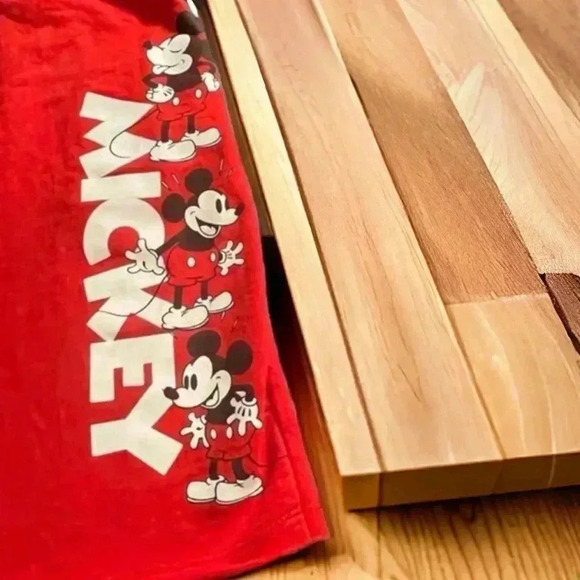 Disney Mickey Mouse red Junior’s size 11-13  sweat shorts. #Mickey #Disney - Picture 2 of 2